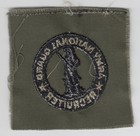 Vintage Us Army National Guard Recruiter Od Green Service Patch Insignia