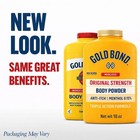 Gold Bond Medicated Original Strength Body Powder Triple Action Formula - 10 Oz