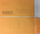 Moist And Seal Imprinted License Plate Envelope 100 Qty Per Box  r78m 