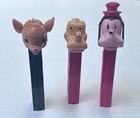 3 Vintage Disney Pez Dispensers No Feet Bambi Goofy Pluto