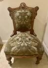 Pair Antique Victorian Parlor Chairs  his   Hers  