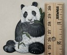 Hand Painted Wooden Signed Patricia Grove Panda Bear Brooch Pin