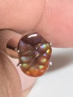 Gorgeous Purple Fire Agate 3 55 Ct High Grade Hand Carved Cabochon Untreated