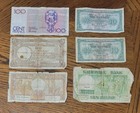 Vintage Banknote Lot From Belgium 