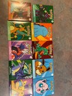 Complete Set 10 Mcdonald s Pok  mon Happy Meal Toys Activity Sets Pikachu Chariza