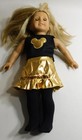 American Girl Pleasant Co  Doll Blonde Brown Eyes 18  W outfit 2008 - Read