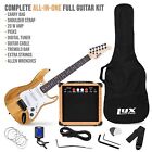 Lyxpro 36    Electric Guitar   Electric Guitar Accessories And Bag - Natural
