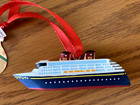 Disney Cruise Line Dcl  disney Cruise Line  Ship Hand Painted Christmas Ornament
