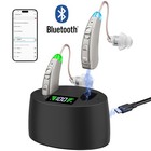 Bluetooth Rechargeable Magnetic Digital Bte Hearing Aids 1 Pair
