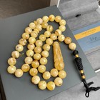 Natural Amber Misbaha Tasbih 45 Prayer Beads 11mm 48g