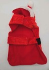 Christmas Santa Dog Costume Hoodie Red Pet Outfit Coat Jacket Small Medium Dog