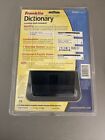 Franklin Mwd-400 Merriam Webster Pocket Electronic Dictionary Games Spelling Aid