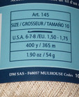 2 Balls  Dmc Traditions Crochet Cotton Thread  Size 10  1 9 Oz  400 Yds  Ecru