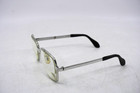 Vintage Bausch   Lomb Silver Pilot Aviator Eyeglass Frames 54-16 W  Germany 70s