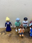 Lot Of 10 Playmobil People Figures From Various Sets Includes Helmets  Hair