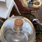 Antique Perfection Stove Co    Glass Kerosene Dispenser Jar