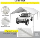 Carpa 10x20 Ft Para Fiestas De Exterior Patio Playa Boda Con Paredes Impermeable
