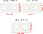 3 Assorted Sizes 150 Pieces Coin Flips 2  X 2  Cardboard Coin Holders Mylar Coin