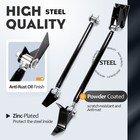 Triangulated 4-link Bar Rear Suspension Kit Weld On With Brackets 3  Axle