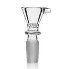Glass Slide Funnel Honeycomb Screen Tab Bowl 18mm Fitting Tobacco Hookah Bong