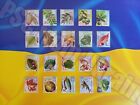 Full Set Eighth Issue Of Standard Postage Stamps Ukraine 2012-2016 Inalbum Flora