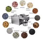 110v Seed Oil Press Household And Commercial Stainless Steel Cold Oil Press