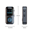 Bluetooth 5 4 Adapter Audio Music Wireless Receiver Aux 3 5mm Home Car Connector