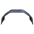 2 Pack - 36x12  Heavy-duty Single Axle 14-gauge Steel Treadplate Trailer Fenders