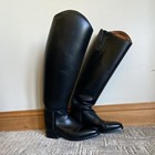 Ariat Tall Riding Boots Black Leather Us Size 7 5 Unisex Leather