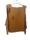 Native American-style War Shirt Adult Size Small childs Large Fringe Buckskin