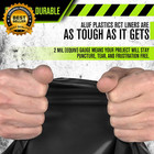 55 Gallon Trash Bags Heavy Duty -  huge  - 2 0 Mil Thick  equiv  - 38  X 58  - G