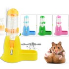 Pet Water Feeder Water Bottle Dispenser Cup Hamster Rabbit Squirrel Feeder