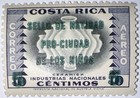 Travelstamps  1958 Costa Rica Stamps Scott   Ra2-5c On 10c-mint nh-og