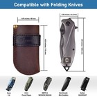 Leather Knife Sheath Belt Series - Durable  Well Made  Nice Leather  Easy And Qu