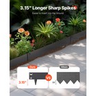 Steel Landscape Edging 5 Packs 39 X 4in Rust-resistant Edging Border Black