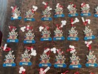 Lot Of 31    2013 Walt Disney World Parks Exclusive Metal Christmas Ornament Rare
