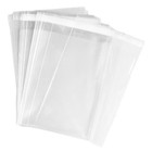 100 Pcs Clear Cellophane Resealable Cello Opp Party Candy Gift Treat Favor Bags