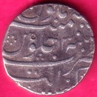 Mughal Muhammadshah Khambayat Mint One Rupee Silver Coin  zz1888