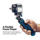 Capri Tools 3 8 In  Flex-head Air Angle Impact Wrench  369 Ft  Lbs 