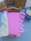 Vintage Fisher Price Briarberry Bear Bedroom dresser closet  kitchen End Chair  