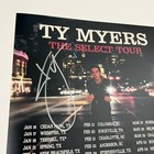 Ty Myers Signed The Select Tour 12x12 Photo Country Singer Jsa Coa
