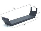 Knife Display Stand 2 Pack     Holds 1 Folding Or Fixed Blade 4-7 8  Min Length