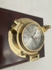Vintage Seth Thomas Seaside Clock   Barometer Model  1064 Wall Wood Mount
