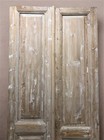 Antique French Double Doors  39x97  Raised Panel Doors  European Doors A560