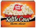  4 Pack  Jolly Time Kettle Corn Microwave Popcorn 