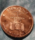 Rare 1976 Engelhard Stevcoknit Stevcowovens 1 Oz   999 Silver Round Fabrics
