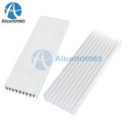 2pcs Durable 100 35 10mm Aluminum Heatsink Heat Sink For Ic Led Power Transistor