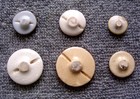 Set Of Vintage Satsuma Japanese Buttons  - Incldes Us Tariffs