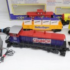 1995 K-line Nestle O-27 Gauge 6-unit Train Set Butterfinger Crunch Cars Track