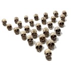 20pcs Mini Skulls For Crafts  Small Resin Skull Decorations For Diy Halloween